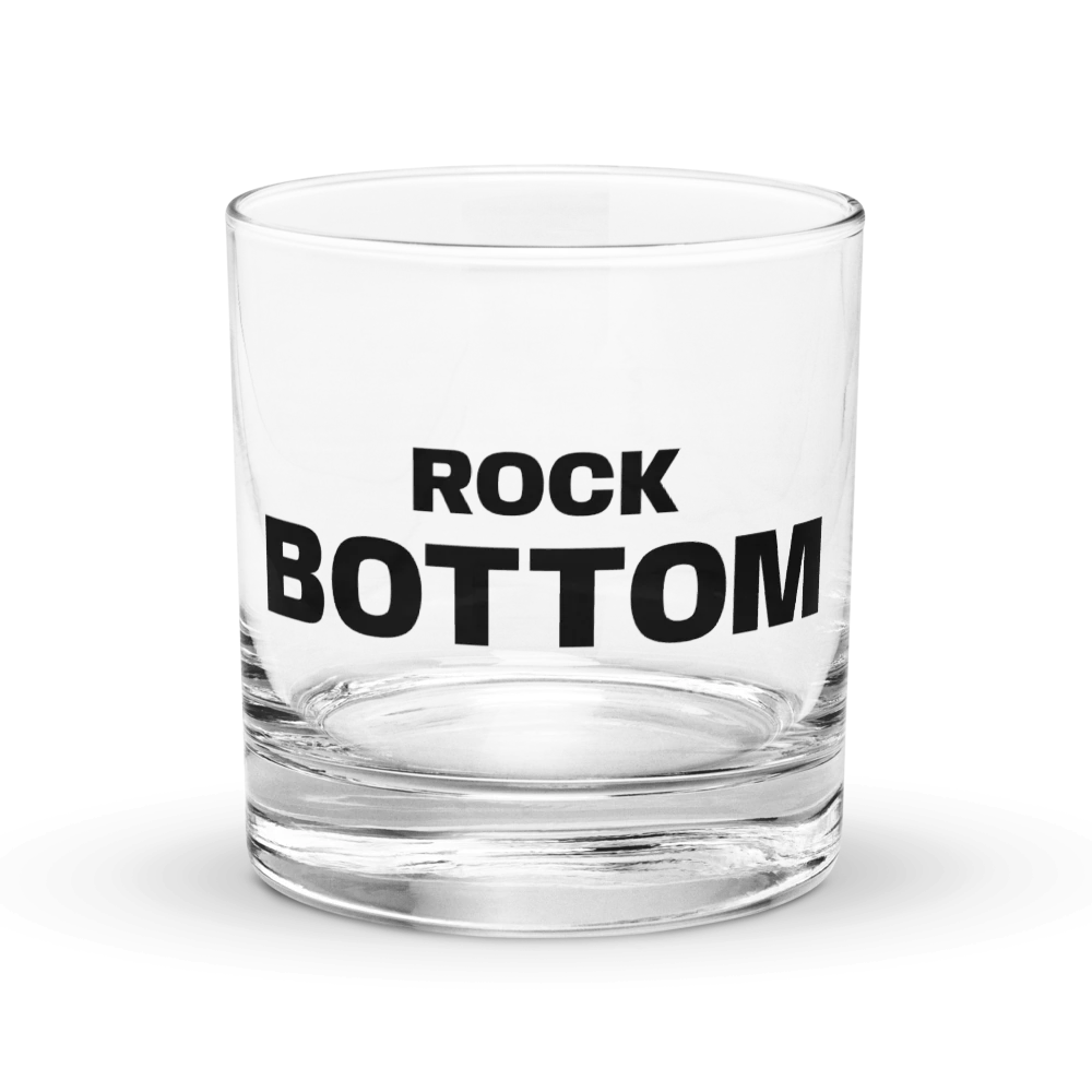 Rock Bottom's Rocks Glass